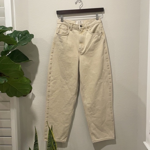 NWOT FP We The Free High Waist Nonstretch Jeans 27 - Picture 12 of 15